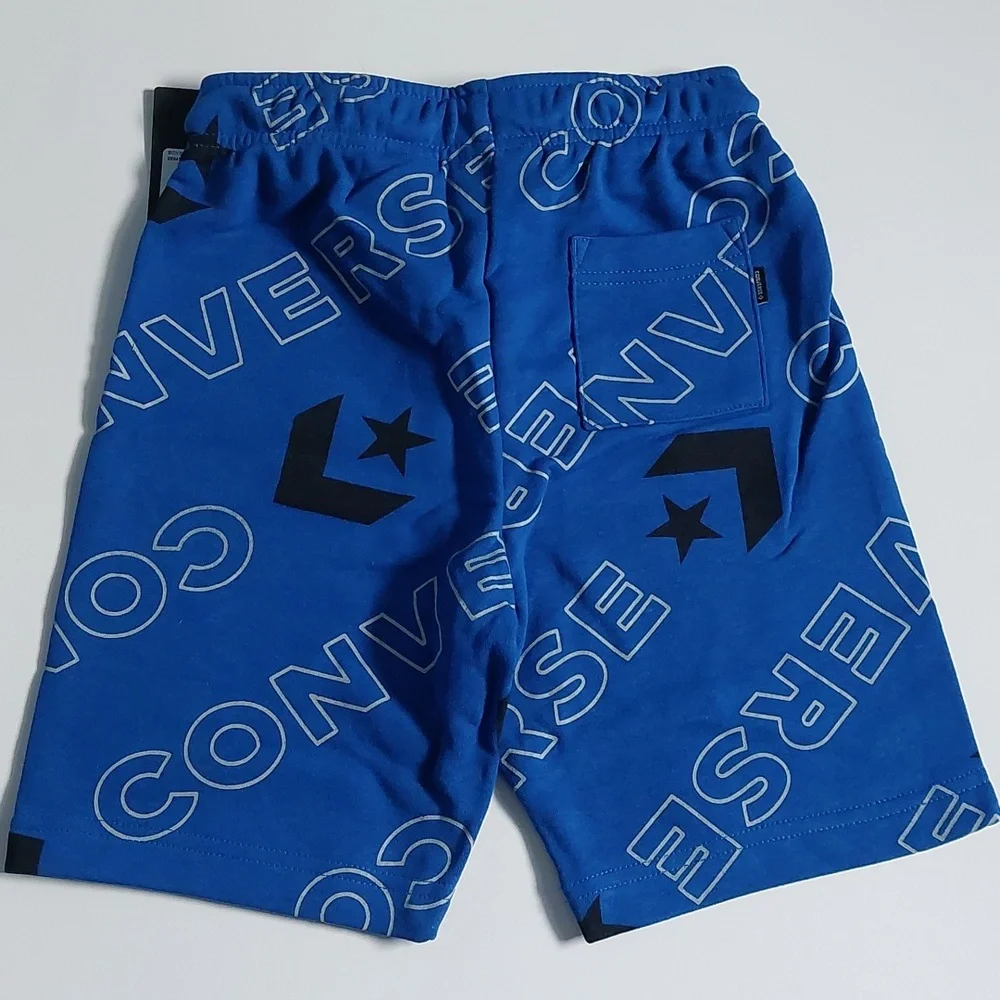 Converse Boys Fleece Short‎ blue Size S 8/10